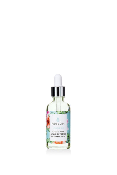 Flora & Curl - Soothe Me Coconut Mint Scalp Pre-Shampoo Oil