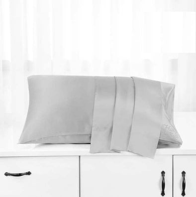 Silk Pillowcase - Grey