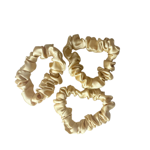 Mini Satin Scrunchie - Basics - 6 Color Options