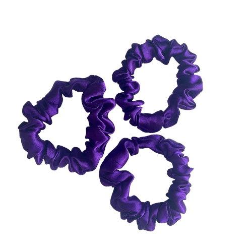 Mini Satin Scrunchie - Basics - 6 Color Options