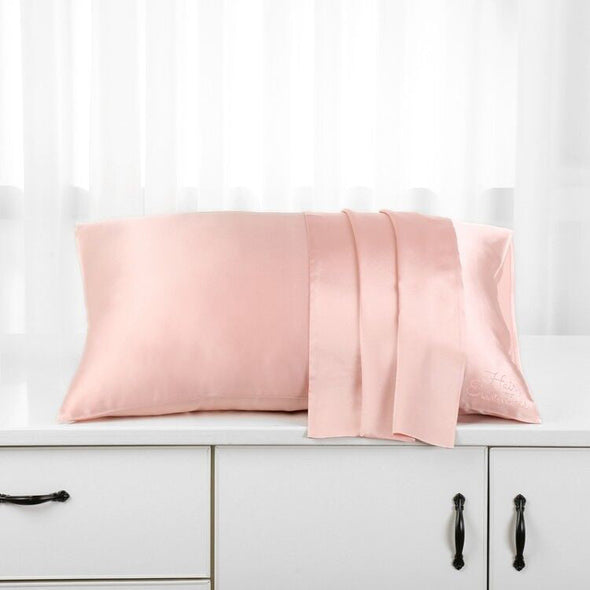 Silk Pillowcase - Pink