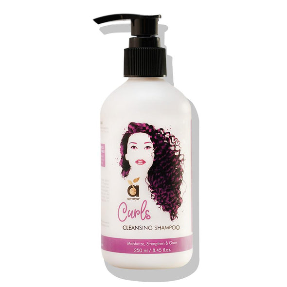 CURLS CLEANSING SHAMPOO, 250ML, FOR BOUNCY & TANGLE-FREE, CURLY HAIR